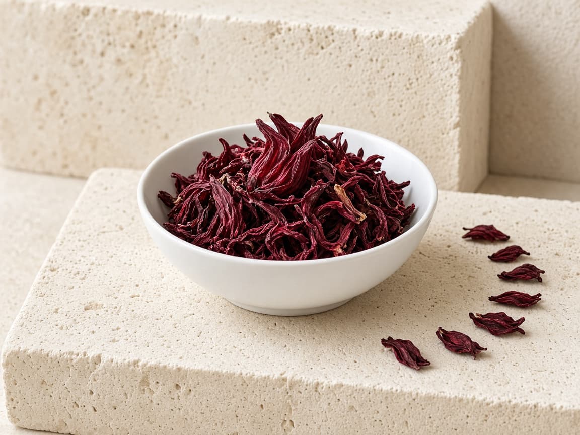 Hibiscus Whole Dried Petals (Raw) - view 2
