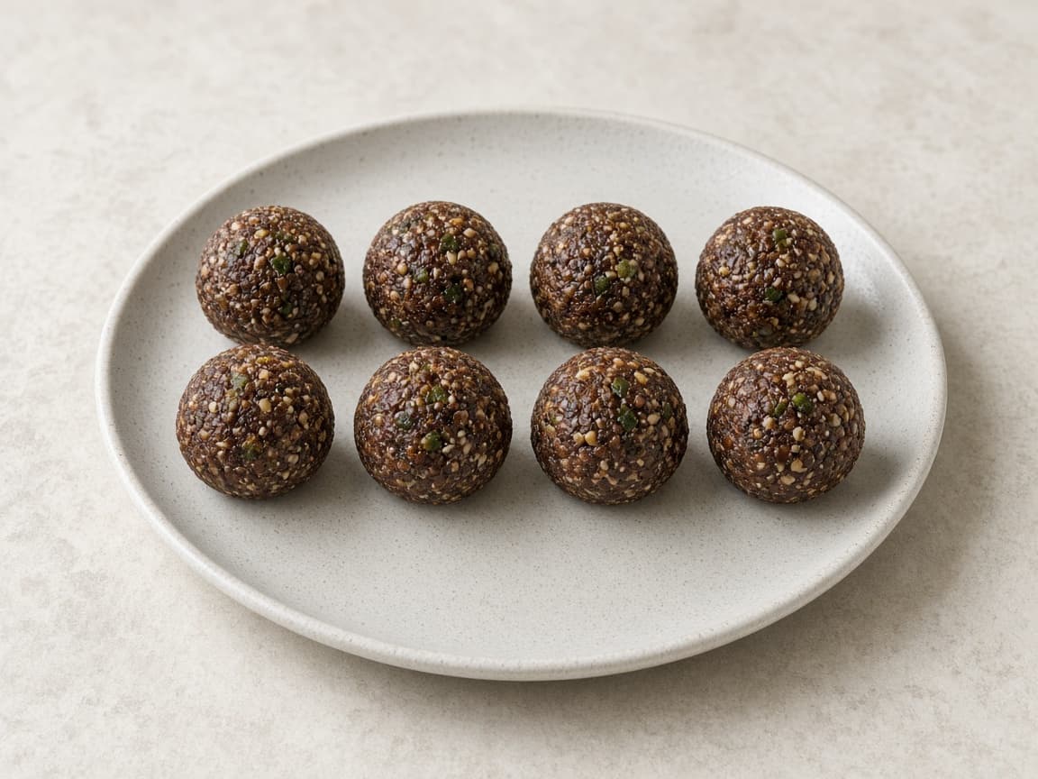 Amla date moringa bites