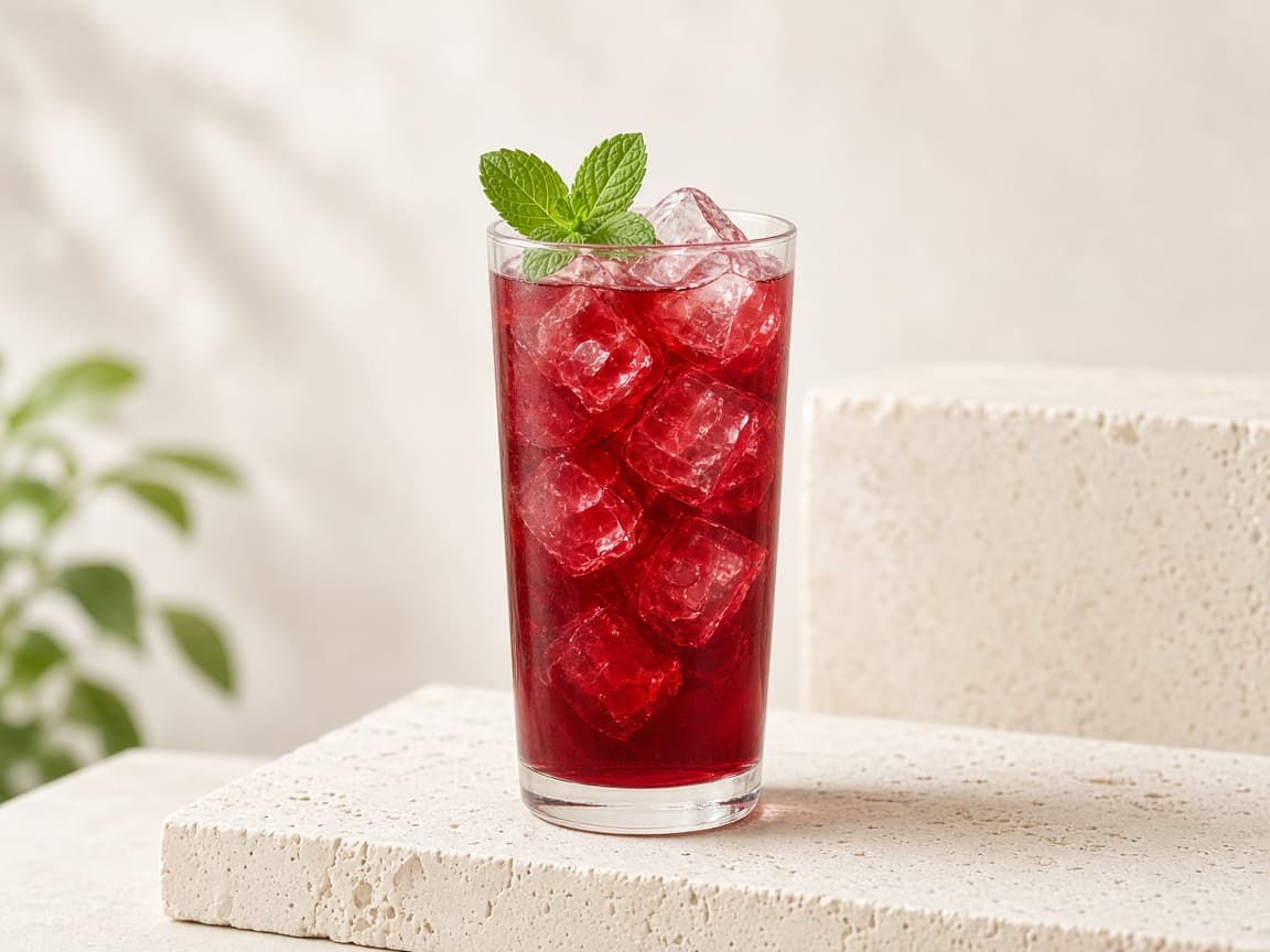 Hibiscus amla cooler